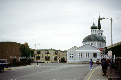 Church, Dome, Inside Passage, Saint Michaels Cathedral, landmark building, famous, 1848, Sitka 