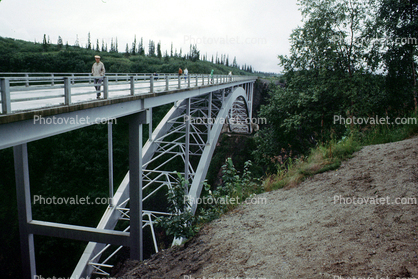Arch Bridge, Vulney, Hurricane Gulch Bridge, George Parks Highway