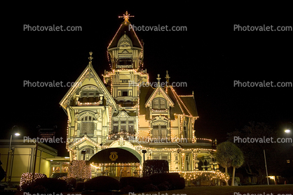 Carson Mansion, New Years Eve 2007
