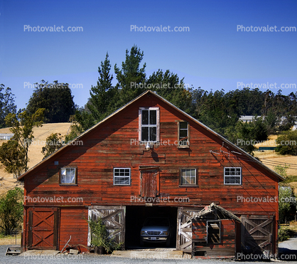 Red Barn, Roblar Road, Sonoma County