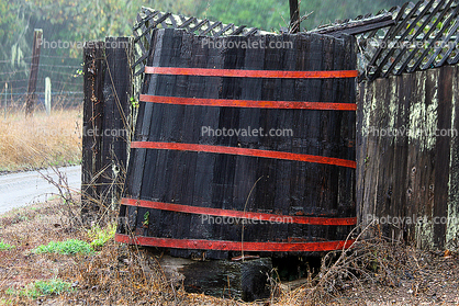 Wine Barrel, Duncan Mills, Sonoma County