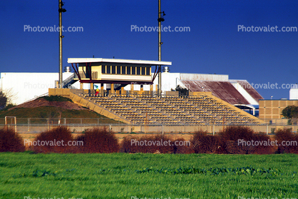Stadium bleachers, Town of, Mendota