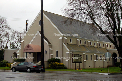 Patterson Covenenant Church, building, Stanislaus County