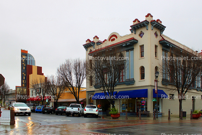 K 0f P Building, Downtown, City of Newman, Stanislaus County