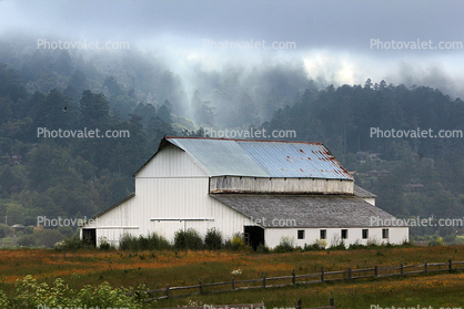 Barn building, Point Reyes Station, Marin County