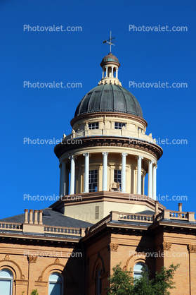 Placer County Courthouse, dome, government building