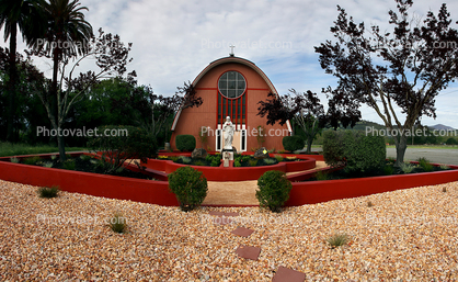 Our Lady of Mount Carmel, Catholic Church, Asti, Sonoma County