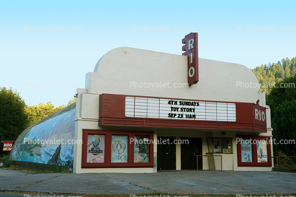 Rio Theatre, Rio Vista, Sonoma County, building