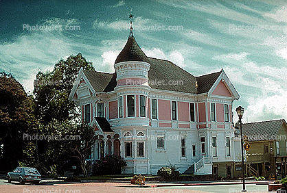 Milton Carson Home, "Pink Lady", Queen Anne style Victorian, Old Town