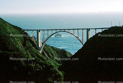 Bixby Bridge, California, Pacific Coast Highway-1, Big Sur, Concrete arch bridge, PCH