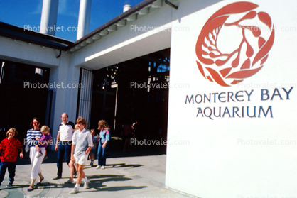 Monterey Bay Aquarium Signage, Cannery Row