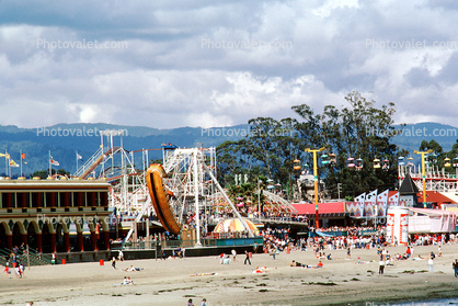 Santa Cruz Beachfront, Pacific Ocean, Amusement Rides, Waterfront