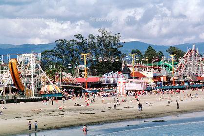 Santa Cruz Beachfront, Pacific Ocean, Amusement Rides, Waterfront