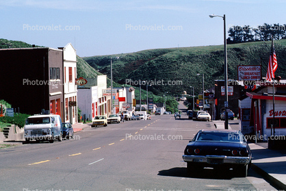 Tomales, Pacific Coast Highway-1, PCH, Marin County, Cars, automobile, vehicles, 12 May 1986