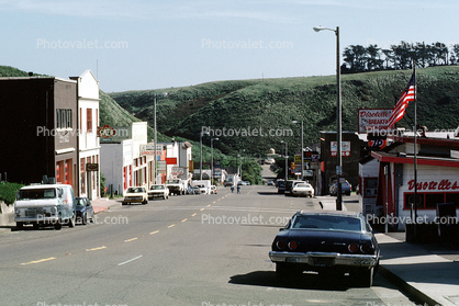 Tomales, Pacific Coast Highway-1, PCH, Marin County, 12 May 1986