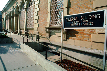 Federal Building, Modesto, December 1988, 1980s