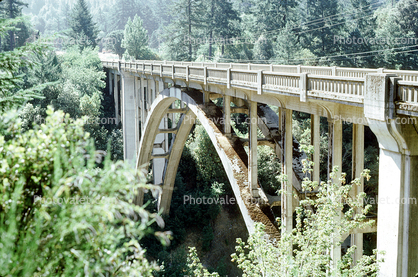 Cedar Creek Bridge, Leggett, Mendocino County 
