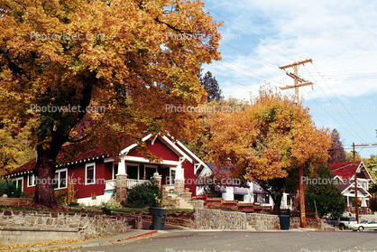 Home, House, Single Family Dwelling Unit, Susanville, autumn