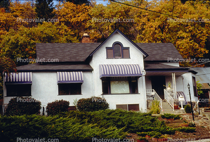 Home, House, Single Family Dwelling Unit, Susanville, autumn