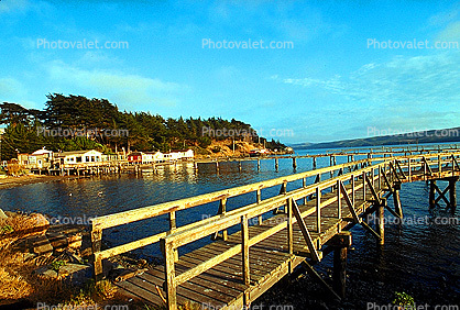 Marshall, Marin County, Tomales Bay, Pier