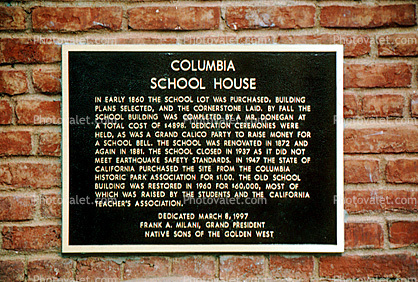 Columbia School House