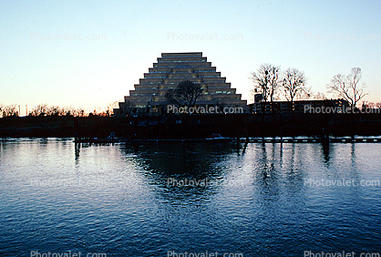 Old Money Store Headquarters, landmark, Ziggurat Pyramid
