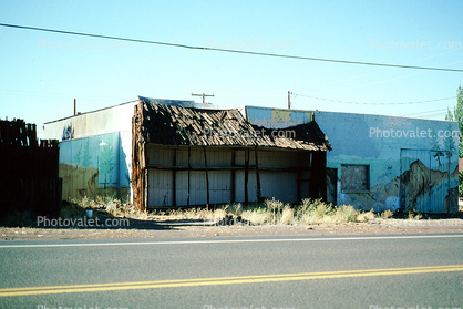 Buildings, Canby, Highway 299