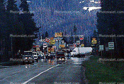 West Yellowstone, cars, automobiles, vehicles
