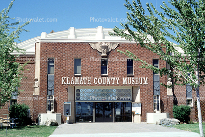 Klamath County Museum, downtown Klamath, landmark