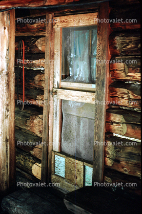 Log Cabin Door, Whisky Creek Cabin Historic Site