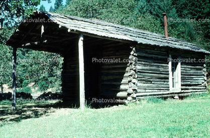 Log cabin, Whisky Creek Cabin Historic Site