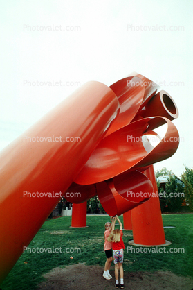 Olympic Iliad, Outdoor Art Installments, red Sculpture