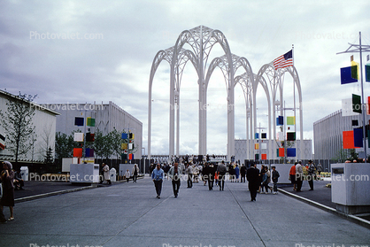 United States Science Pavilion Arches, May 1962, 1960s