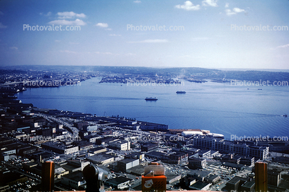Seattle Harbor, May 1962, 1960s