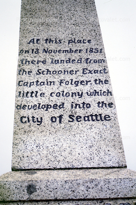 Birth Place of Chief Seattle, Monument