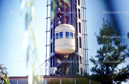 Seattle, Elevator, 1960s, August 1969