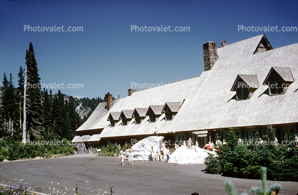 Paradise Inn, Hotel, Lodge, building, July 19610