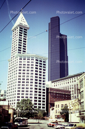 Smith Tower, Columbia Center, Office Building, August 1968