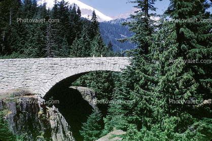 Stone Bridge, Trees, woodlands