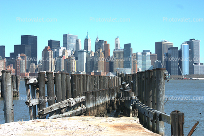 Dilapidated Pier, Manhattan, Hudson River