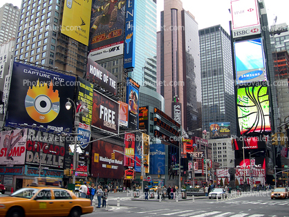 Times Square, midtown Manhattan