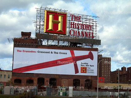 The History Channel Billboard Advertisment