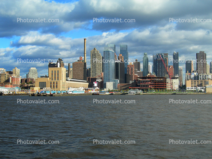 Manhattan Waterfront, Docks, Cityscape, Skyline, Buildings