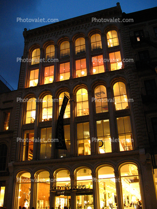 Bloomingdales Department Store, building, windows