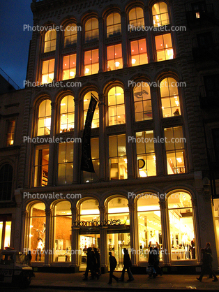Bloomingdales Department Store, building, windows