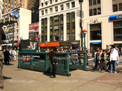 Subway Entrance, Manhattan