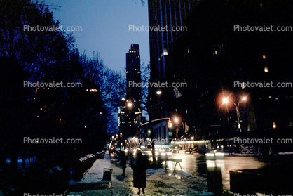 Central Park, Midtown, Manhattan, winter, wintertime