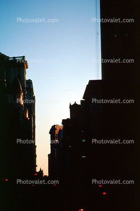 buildings, Manhattan, 24 November 1989