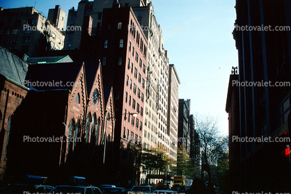 Church, building, Manhattan, 25 November 1989