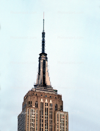 Empire State Building, New York City, 26 November 1989